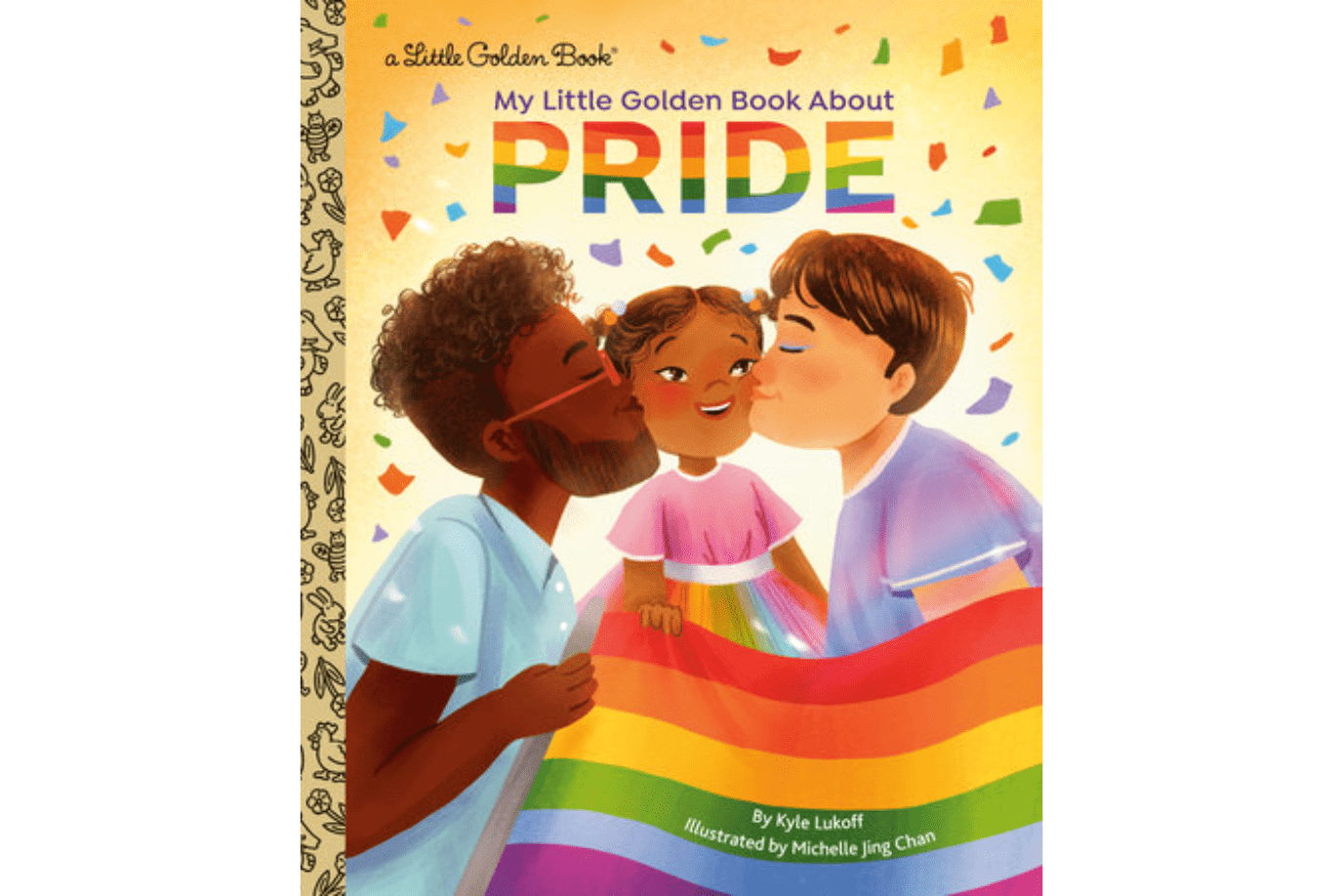 My Little Golden Book About Pride by Kyle Lukoff, Hardcover, books for children about Pride, books for children about LGBTQ+, The Montessori Room, Toronto, Ontario, Canada.