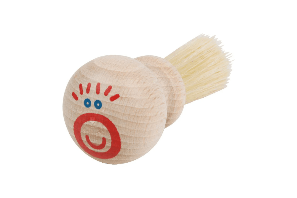 Large Children's Paint Brush, Redecker, paint brushes for toddlers, first paint brush for kids, easy to grip paint brushes, european made paint brush, high quality art materials for kids, montessori art materials, The Montessori Room, Toronto, Ontario, Canada.