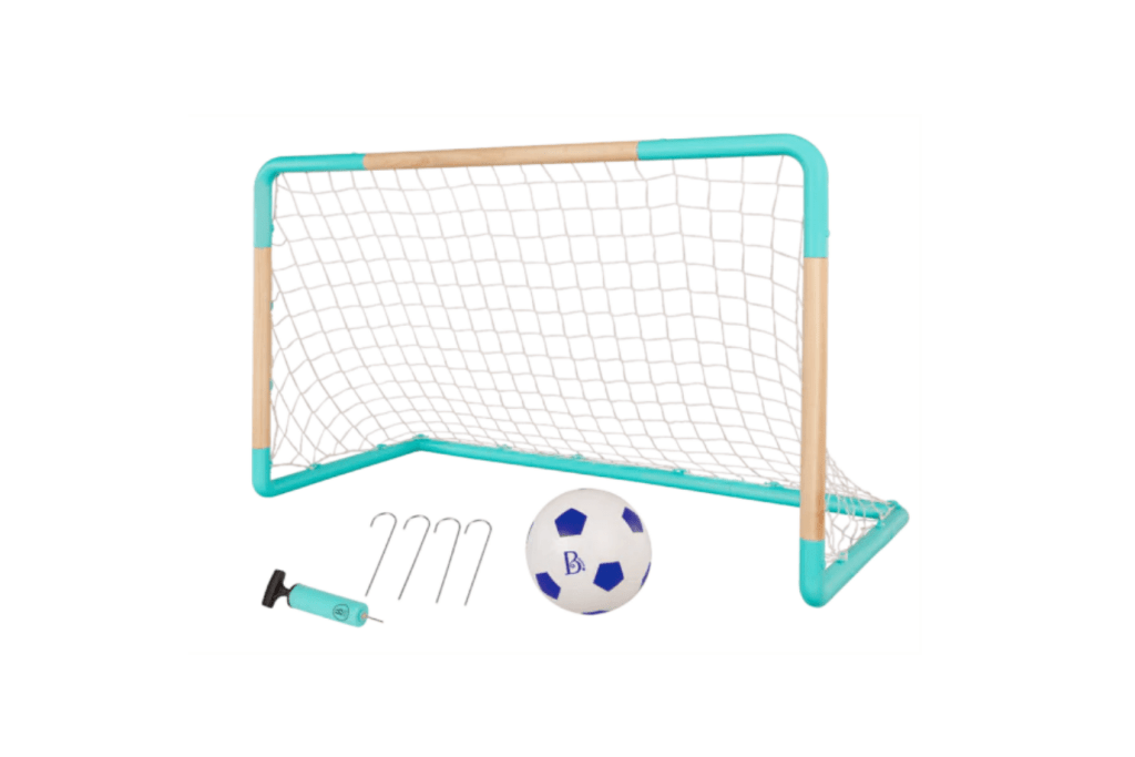 Soccer Net & Ball, B. Toys, outdoor toys, soccer set for kids, The Montessori Room, Toronto, Ontario, Canada.