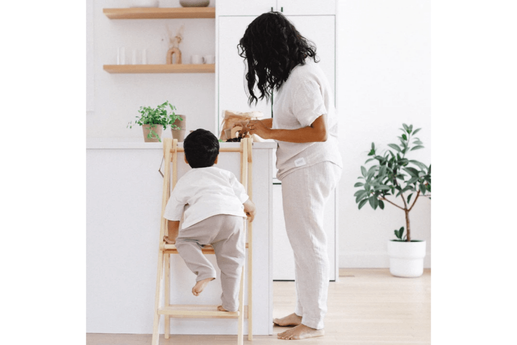 Adjustable Natural Fold N' Store Learning Tower