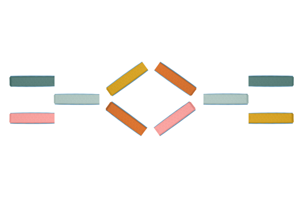 B. Toys Balance Beam Set