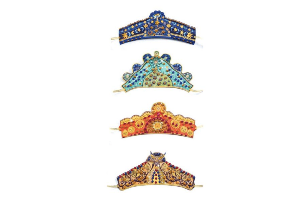 DIY Mosaic Tiaras