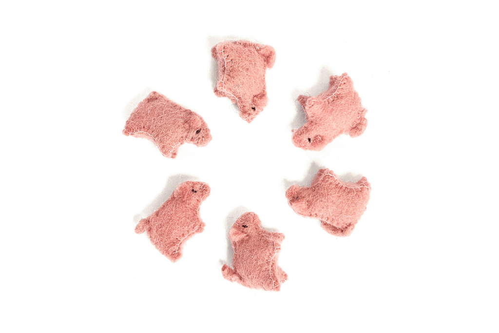 Papoose Wool Animals