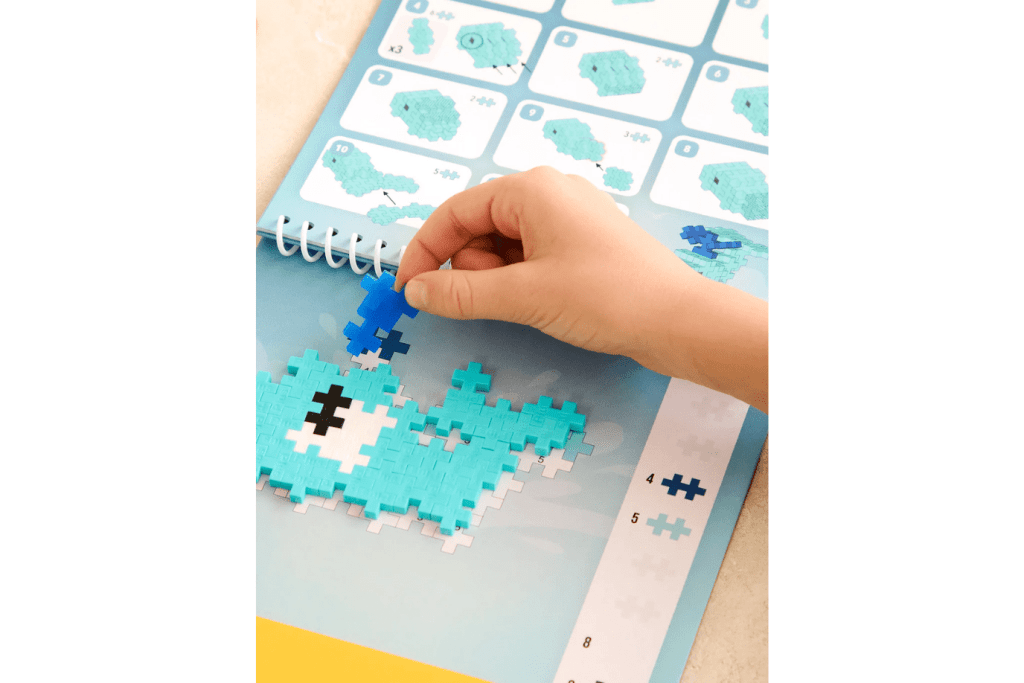 Plus-Plus Puzzle By Number Activity Pads