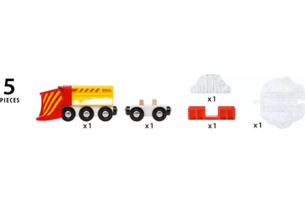 Brio Snow Plow Train