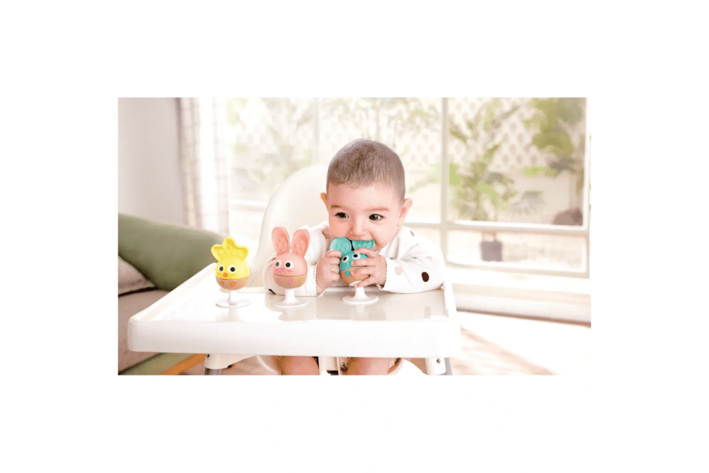 Suction Cup Rattle and Teether Set
